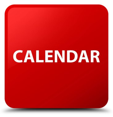 Takvim kırmızı kare düğmesi