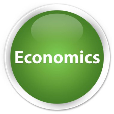 Ekonomi sigorta primi yumuşak yeşil yuvarlak düğmesi