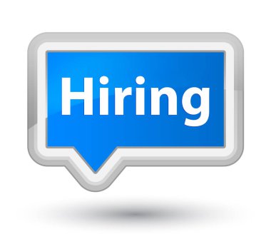 İşe baş camgöbeği mavi bayrak düğmesini