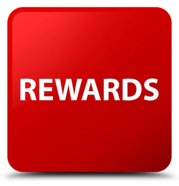 Ödüller kırmızı kare düğme