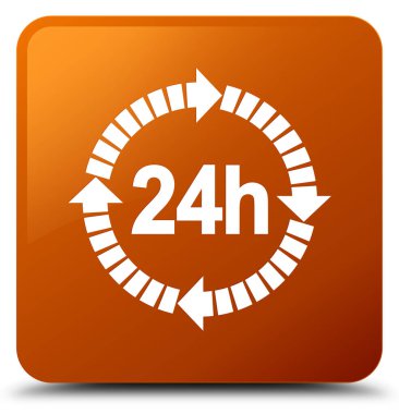 24 saat teslimat kutsal kişilerin resmi kahverengi kare düğme