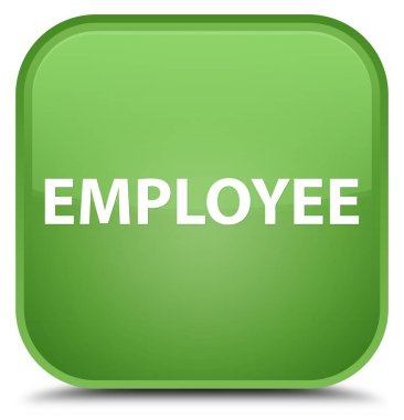 Çalışan özel yumuşak yeşil kare düğmesini