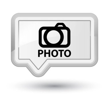 Fotoğraf (kamera simgesi) baş beyaz bayrak düğmesini