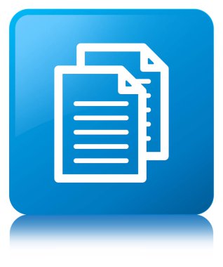 Belgeler simgesini camgöbeği mavi kare düğme