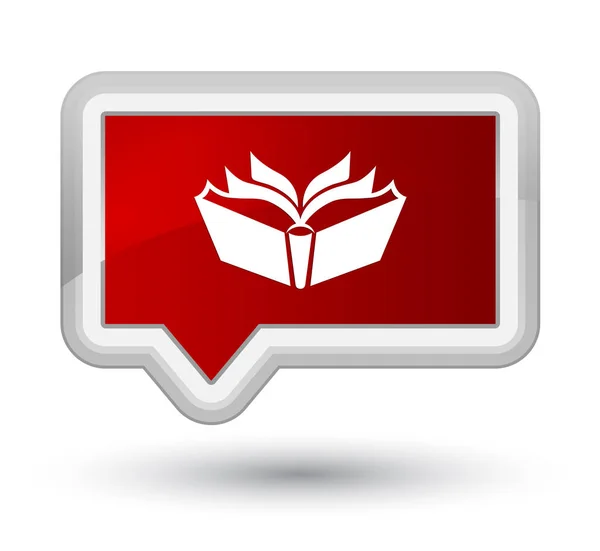 Překladová ikona prime červený nápis tlačítko — Stock fotografie