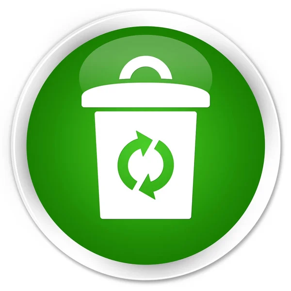 Kuka ikon prémium zöld kör gomb — Stock Fotó