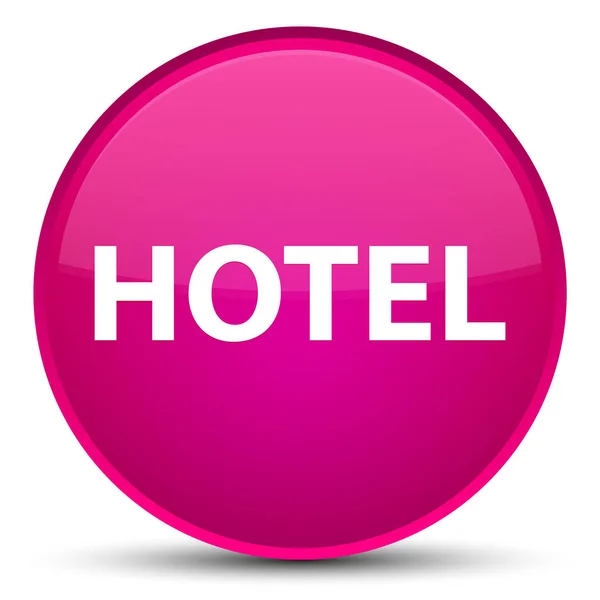 Hotel special rosa runder Knopf — Stockfoto