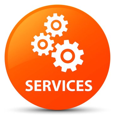 Hizmetleri (vites simgesi) turuncu yuvarlak düğmesi