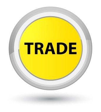 Ticaret baş sarı yuvarlak düğmesi