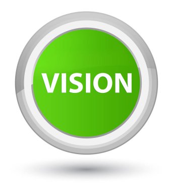 Vizyon asal yumuşak yeşil yuvarlak düğmesi