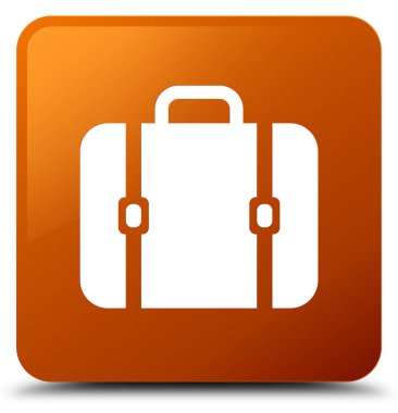 Çanta kutsal kişilerin resmi kahverengi kare düğme