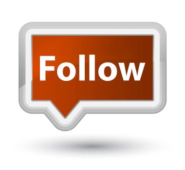 Birinci sınıf kahverengi bayrak düğmesini izleyin