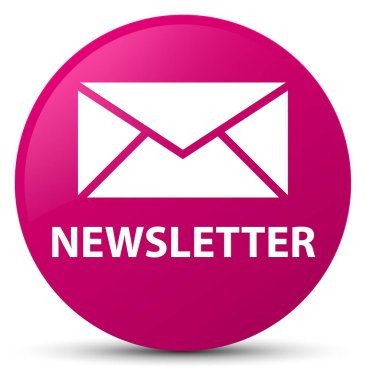 Bülten pembe yuvarlak düğmesi