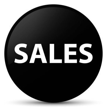 Satış siyah düğme yuvarlak