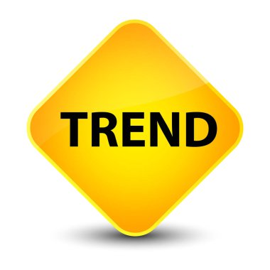 Trend şık sarı elmas düğmesi