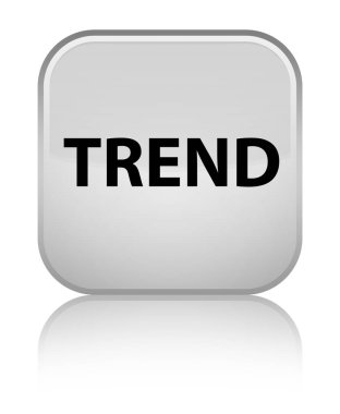 Eğilim özel beyaz kare düğme