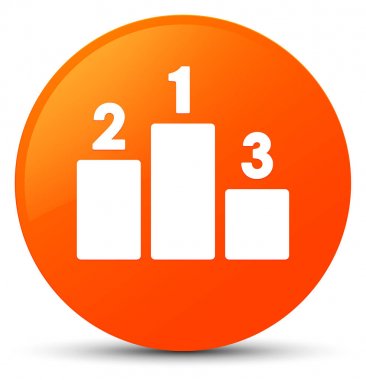 Podyum simgesi turuncu yuvarlak düğmesi