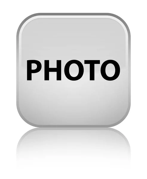 Foto spezielle weiße quadratische Taste — Stockfoto