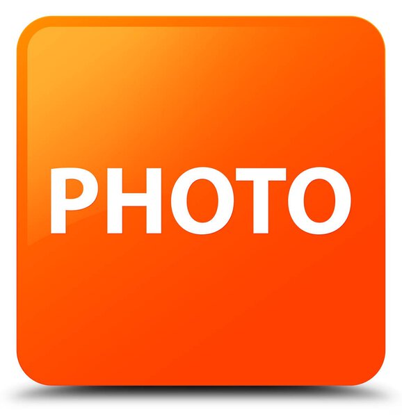 Photo orange square button