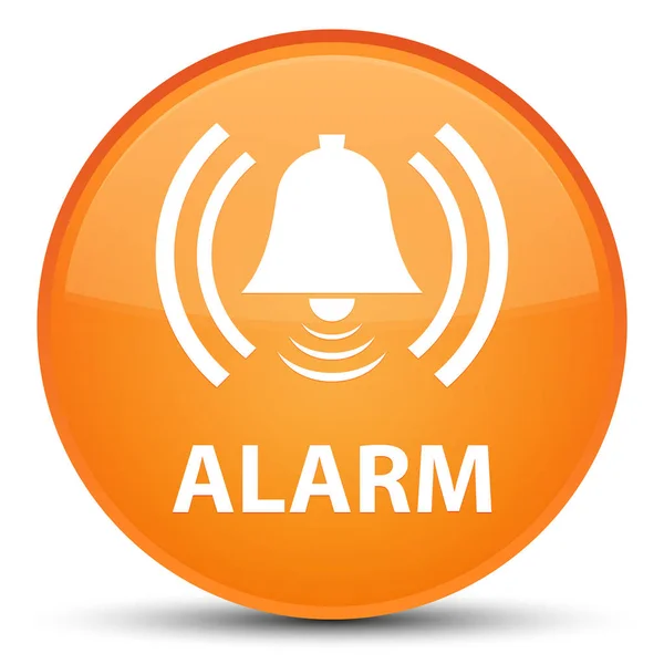 Alarm (Glockensymbol) spezielle orange runde Taste — Stockfoto