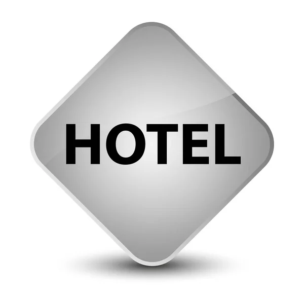 Hotel elegant white diamond button — Stock Photo, Image