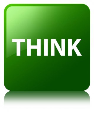 Yeşil kare düğme düşünüyorum