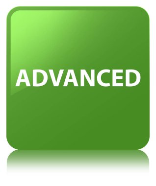 Gelişmiş yumuşak yeşil kare düğme