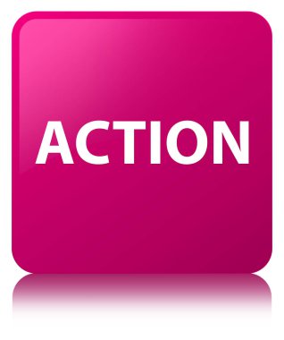 Eylem pembe kare düğme