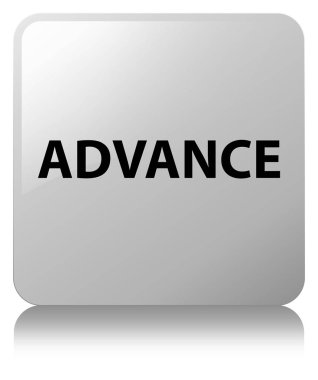 Peşin beyaz kare düğme