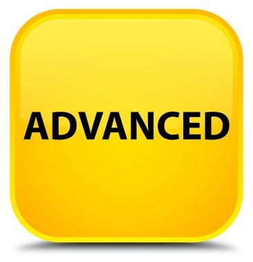 Gelişmiş özel sarı kare düğme