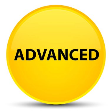 Gelişmiş özel sarı yuvarlak düğmesi