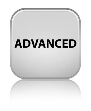 Gelişmiş özel beyaz kare düğme