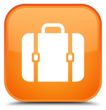 Çanta kutsal kişilerin resmi özel turuncu kare düğme