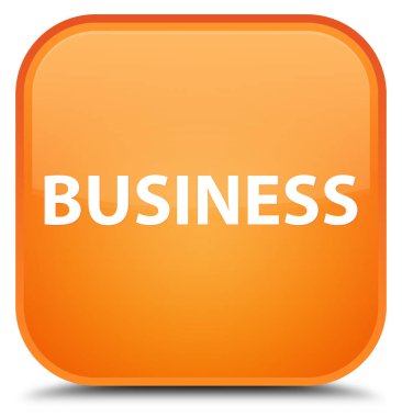 İş özel turuncu kare düğme