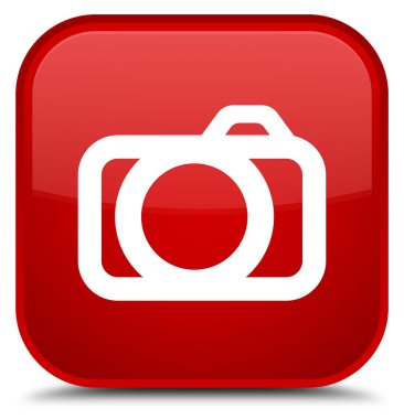 Kamera kutsal kişilerin resmi özel kırmızı kare düğme
