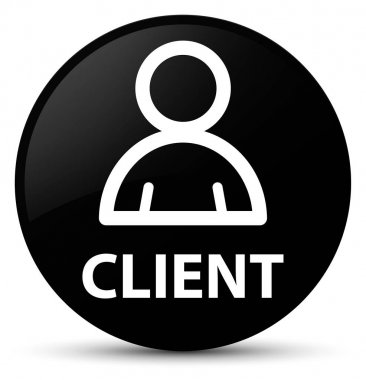 İstemci (üye simgesi) siyah yuvarlak düğmesi