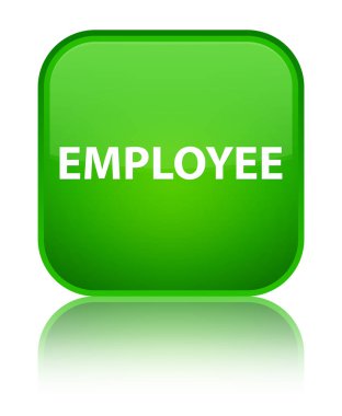 Çalışan özel yeşil kare düğmesini