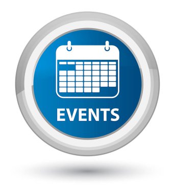 Events (takvim simgesini) baş mavi yuvarlak düğmesini