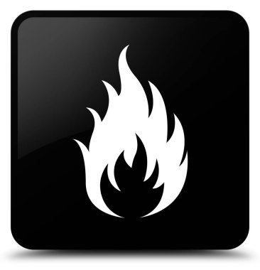 Yangın kutsal kişilerin resmi siyah kare düğme