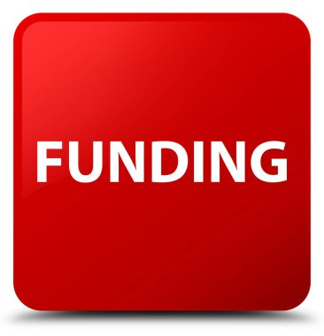 Kırmızı kare düğme finansman
