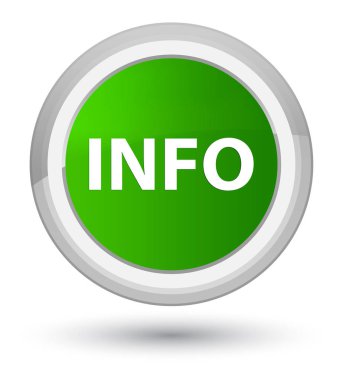 Bilgi asal yeşil yuvarlak düğmesine