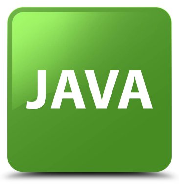 Java yumuşak yeşil kare düğme