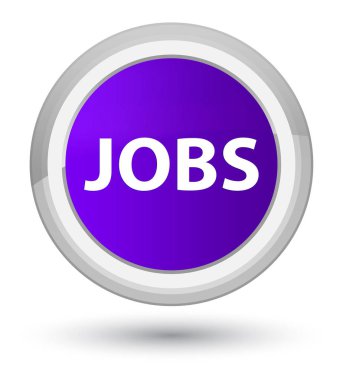 İşleri baş mor yuvarlak düğmesi