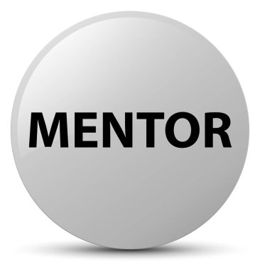 Beyaz yuvarlak düğmesini akıl hocası