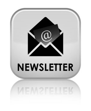 Bülten özel beyaz kare düğme