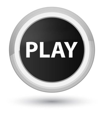 Başbakan siyah yuvarlak düğmeye oyun