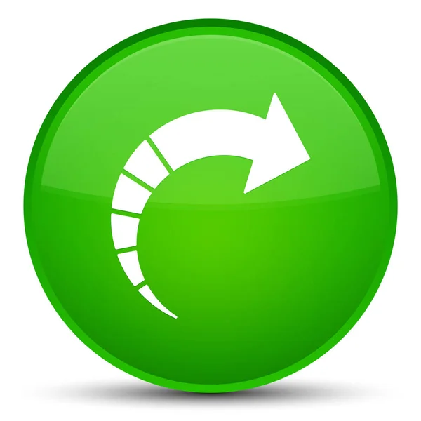 Next arrow icon special green round button — Stock Photo, Image