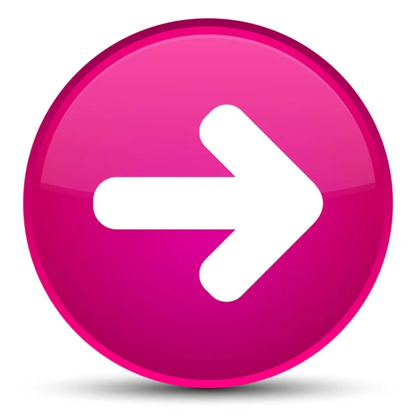 Next arrow icon special pink round button — Stock Photo, Image