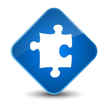 Kutsal kişilerin resmi zarif mavi elmas düğme puzzle