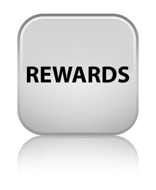 Ödüller özel beyaz kare düğme